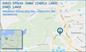 PORADNIA AUDIOLOGICZNO- FONIATRYCZNA - AURIS SPÓŁKA JAWNA IZABELA LANGE PAWEŁ LANGE - UL. WAŁOWA 14C,  ŚWIEBODZIN