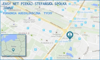 PORADNIA AUDIOLOGICZNA - EASY NET PIEKAJ-STEFAŃSKA SPÓŁKA JAWNA - UL. ARMII KRAJOWEJ 3,  TYCHY