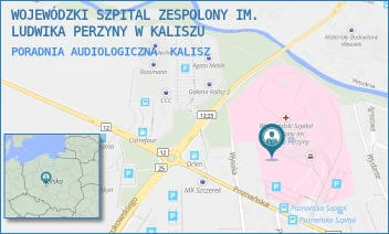 PORADNIA AUDIOLOGICZNA - WOJEWÓDZKI SZPITAL ZESPOLONY IM. LUDWIKA PERZYNY W KALISZU - POZNAŃSKA 79,  KALISZ