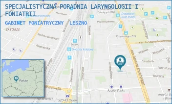 GABINET FONIATRYCZNY - SPECJALISTYCZNA PORADNIA LARYNGOLOGII I FONIATRII - SKARBOWA 3,  LESZNO