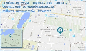 PORADNIA AUDIOLOGICZNA - CENTRUM MEDYCZNE ENDOMED-IKAR SPÓŁKA Z OGRANICZONĄ ODPOWIEDZIALNOŚCIĄ - FROMBORSKA 18, BYDGOSZCZ